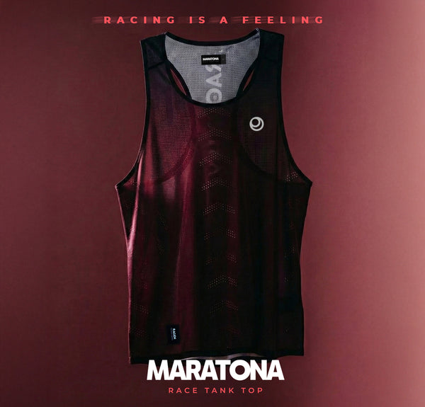 ᴺᴱᵂ MARATONA Race Running Tank Top