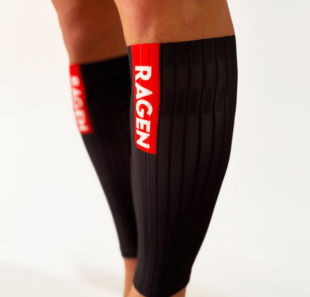 FAST-TRACK Aero Calf Sleeves – RAGEN · Triathlon, Cycling