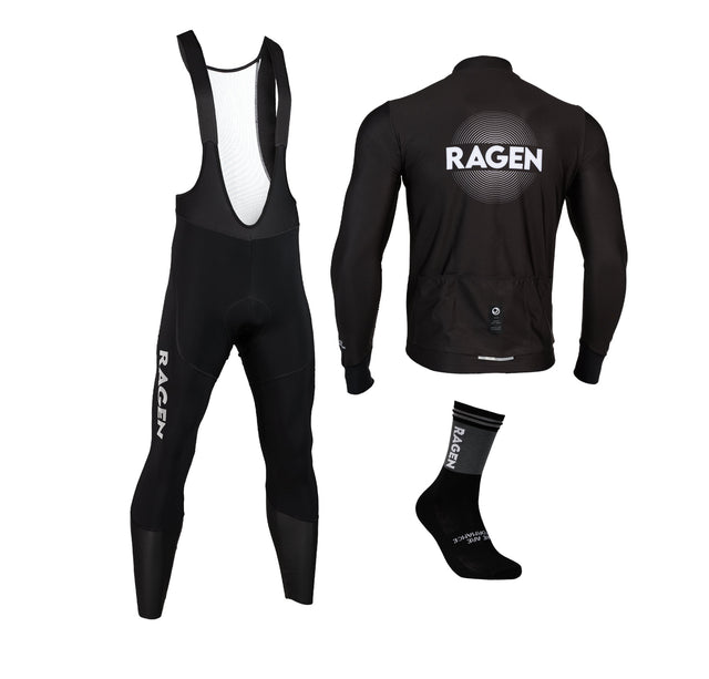 COSMO Aero LS Jersey + GIBBOUS Rainproof Bib Tights Bundle