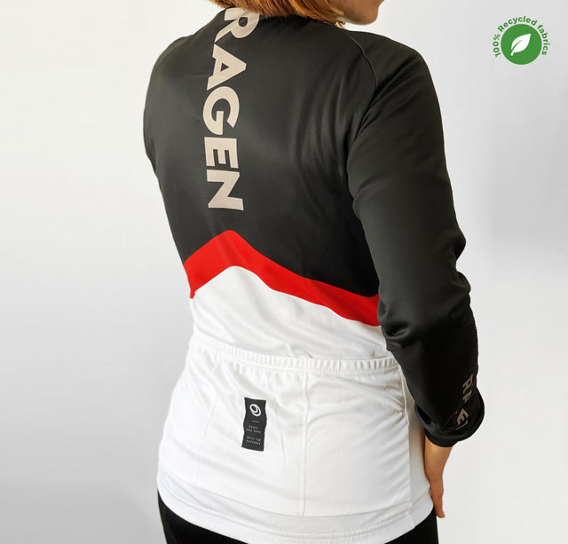 GIBBOUS Women Long Sleeve Cycling Jersey