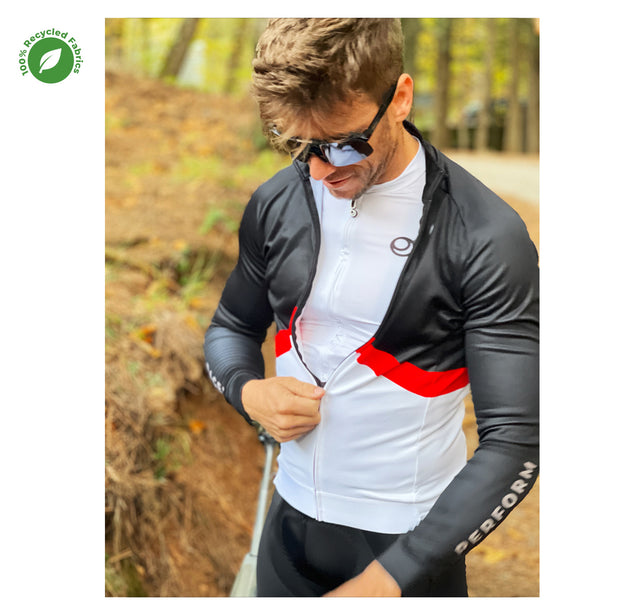 GIBBOUS Long Sleeve Cycling Jersey