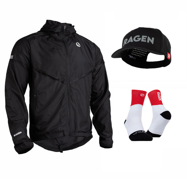 The RŌNIN Performance Jacket + MARSX Snapback Cap + RAGEN PRO:Z Socks Bundle