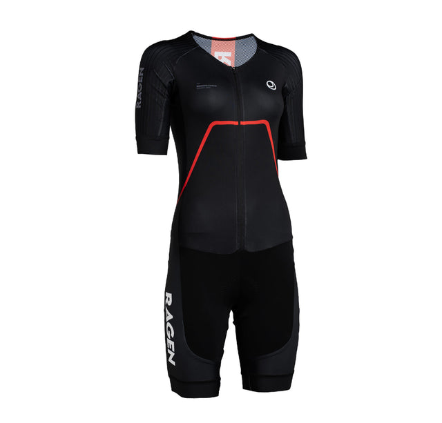 YUHIRO EVO W Aero Racing Tri Suit / Black